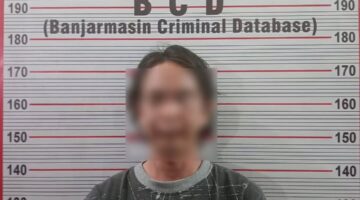 Foto : Pelaku yang berhasil diamankan dan diidentifikasi sebagai AJ (32)