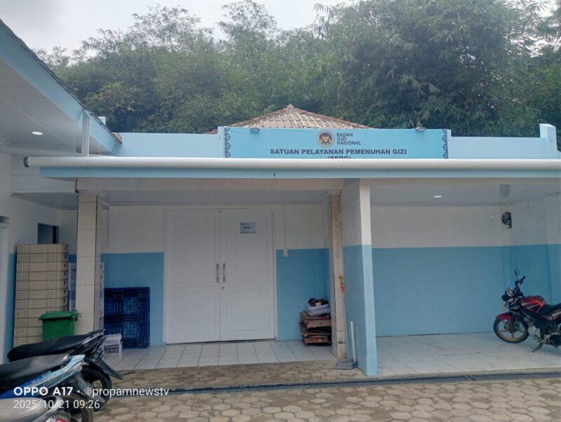 Foto : Dapur Satuan Pelayanan Pemenuhan Gizi (SPPG)