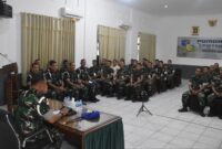 Foto : Polisi Militer Kodam (Pomdam) XII/Tanjungpura menggelar Bimbingan Teknis (Bimtek) Mengemudi bertempat di aula Makodam XII/Tpr