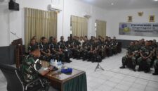 Foto : Polisi Militer Kodam (Pomdam) XII/Tanjungpura menggelar Bimbingan Teknis (Bimtek) Mengemudi bertempat di aula Makodam XII/Tpr