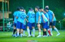 Foto : Pertandingan antara BRI BO Labuan vs BRI BO Pandeglang dalam laga persahabatan yang berlangsung di Lapangan Mini Soccer Jawara Menes