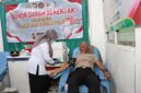 Foto : Kegiatan donor darah serentak yang berlangsung di RS Abdul Azis Marabahan