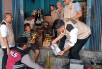 Foto : Kegiatan Pengecekan barang kebutuhan pokok dan barang penting (Bapokting) difokuskan pada minyak goreng kemasan merek Minyakita