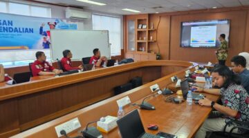 Foto : Kegiatan audit hari kedua di PT PGN Tbk, Station Gas Panaran-PGN Area Batam