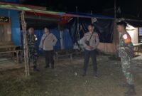 Foto : Jajaran Polsek Serawai melaksanakan kegiatan Patroli Cipta Kondisi di wilayah hukumnya