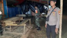 Foto : Jajaran Polsek Serawai beserta Koramil 1205-02/ Serawai melaksanakan kegiatan Patroli Cipta Kondisi di wilayah hukum Polsek Serawai