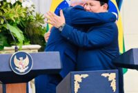 Foto : Persahabatan antara Presiden Prabowo Subianto dan Presiden Brasil Luiz Inácio Lula da Silva