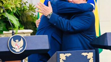 Foto : Persahabatan antara Presiden Prabowo Subianto dan Presiden Brasil Luiz Inácio Lula da Silva