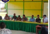 Foto : Kegiatan Rapat Koordinasi dan Sosialisasi Program Makan Bergizi Gratis yang diselenggarakan di Aula Kantor Camat Hulu Gurung, Kabupaten Kapuas Hulu