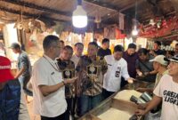 Foto : Dirreskrimsus Polda Banten Pantau Harga Beras di pasar tradisional, gudang bulog, hingga distributor beras di wilayah hukum Polda Banten