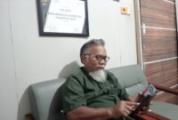 Foto : Sutjipto, Ketua Aksyindo (Asosiasi Koperasi Syariah Indonesia) yang juga Ketua Koperasi Konsumen Syariah Ar Rahmah