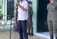 Foto : UNUKASE menjadi Tuan Rumah pelaksanaan Pembekalan Latihan Dasar Gabungan Komando Resimen Mahasiswa (Menwa) Suryanata Provinsi Kalimantan Selatan Tahun 2025