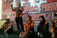 Foto : Ormas Pemuda Pancasila (PP) Kabupaten Karawang Merayakan Hari Jadinya yang ke-66 Tahun dengan menggelar Acara di Markas Majelis Pimpinan Cabang (MPC) Kabupaten Karawang