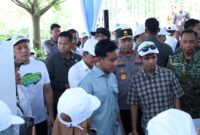 Foto : Kegiatan Perlindungan dan Pengelolaan Ekosistem Mangrove yang digelar di Taman Mangrove Ketapang, Desa Ketapang, Kecamatan Mauk, Kabupaten Tangerang