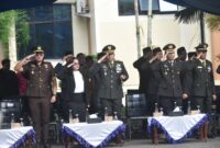 Foto : Upacara Peringatan Hari Sumpah Pemuda ke-97 Tahun 2025 dengan tema “Pemuda Pemudi Bergerak, Indonesia Bersatu” yang dilaksanakan di halaman Kantor Bupati Hulu Sungai Tengah, Jl. Perwira No.13 Barabai