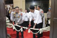 Foto : Kapolres Banjar AKBP Dr. Fadli secara resmi meresmikan Rumah Tahanan (Rutan) Polres Banjar dalam kegiatan yang digelar di Aula Sarja Arya Racana Polres Banjar