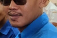 Foto : Saepul selaku kordinator KSB (Kampung Siaga Bencana) Kecamatan Pagelaran, Kabupaten Pandeglang, Provinsi Banten