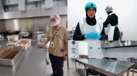Foto : SPPG Polri menerapkan standar sanitasi yang ketat demi memastikan program Makan Bergizi Gratis (MBG) aman dan higienis bagi siswa