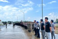 Foto : Polda Banten melaksanakan KRYD dalam rangka pengamanan Kompetisi I-League Pegadaian Championship Tahun 2025/2026