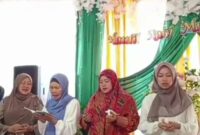 Foto : Pondok pesantren Darul Ibtida Al Falah mengadakan acara Maulid Nabi Muhammad Saw
mengambil tema 