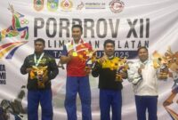 Foto : Polres Barito Kuala meraih medali emas pada ajang Pekan Olahraga Provinsi (Porprov) XII Kalimantan Selatan Tahun 2025 dalam Cabang Olahraga Judo