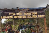 Foto : Satgas Pamtas RI PNG Mobile Yonif 113/JS menyediakan layanan Kesehatan kepada masyarakat ketiga Kampung (Agapa, Kendetapa dan Ugitapa) Distrik Homeyo Kabupaten Intan Jaya