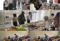 Foto : Kegiatan monitoring program Lonceng pertama Makan Bergizi (MBG)