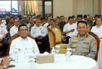 Foto : Rapat Koordinasi Bersama Tim Terpadu Nasional Pengawasan Organisasi Kemasyarakatan yang bertempat di KP3B Provinsi Banten