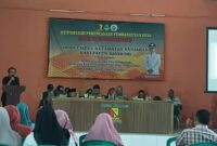 Foto : Kegiatan Musyawarah Perencanaan Pembangunan (Musrenbang) Desa Ciapus