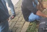 Foto : Seorang PMI yang pulang Menuju Negara Indonesia